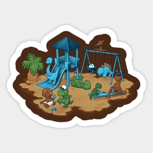 Jurassic Play Park Sticker